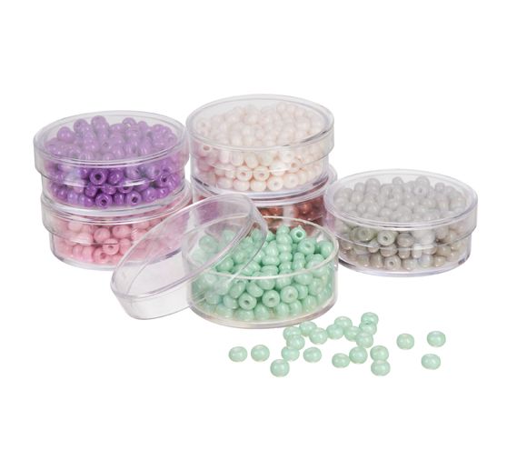 Rocailles, satte Farben, 4,5mm
