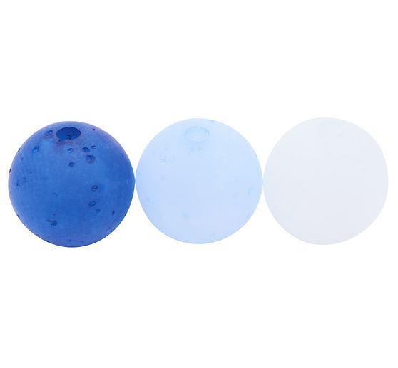Polaris-Perlen Sweet, Blau-Mix
