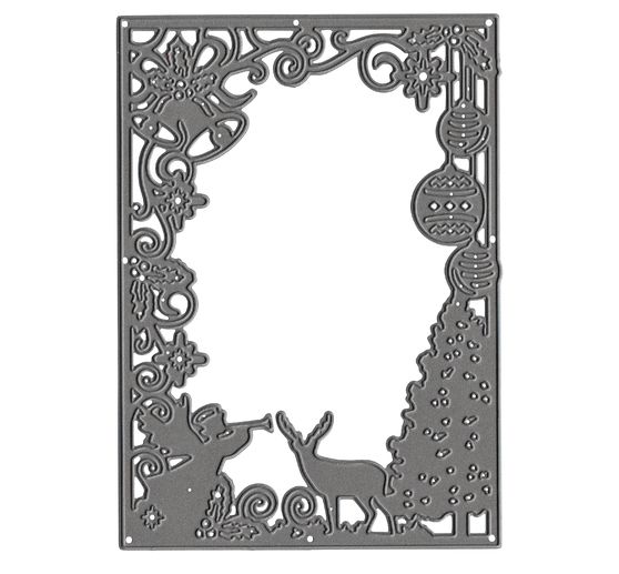 Punching template "Christmas Scene"