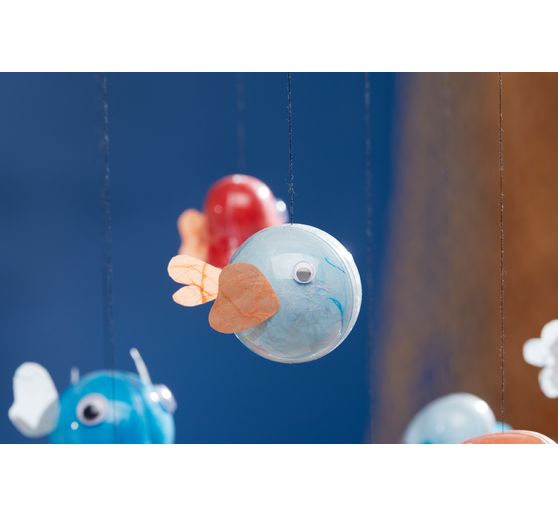 VBS Acrylic ball, Ø 6 cm, 6 pcs.