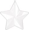 Acrylic form "Star", 14 cm