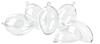 VBS Acrylic egg, 6 cm, 6 pcs.