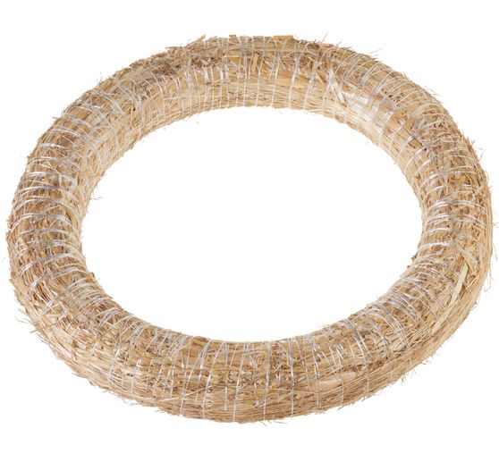 Straw wreath Ø 35 cm