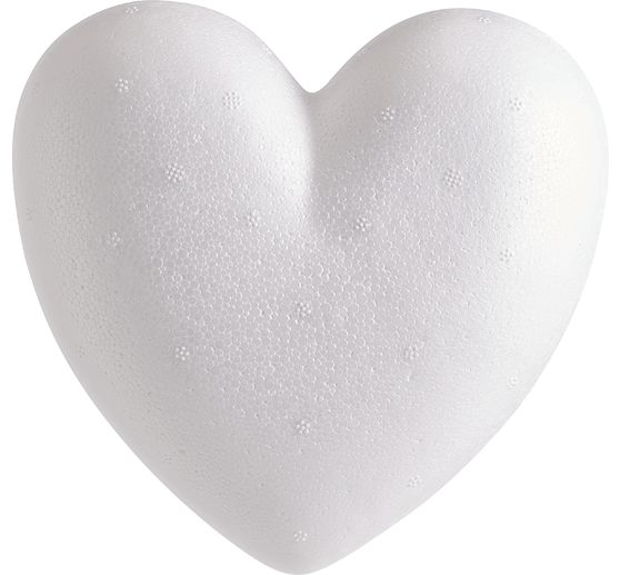 Styrofoam moulds hearts, 15 cm