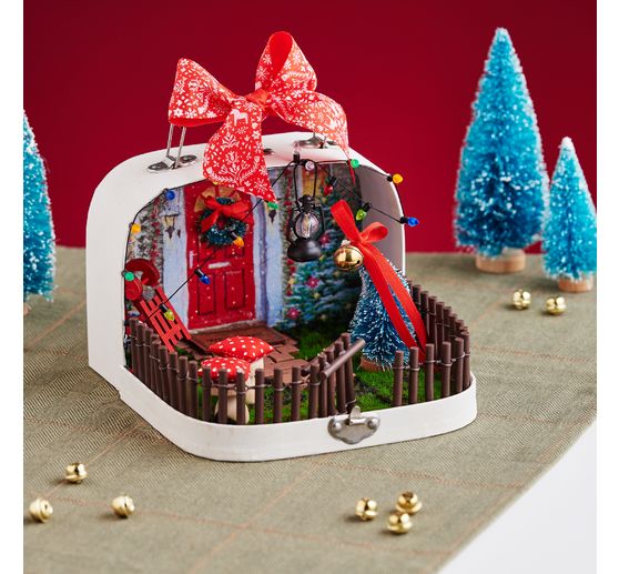 Serviette "Christmas Door"