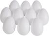 VBS Styrofoam egg, approx. 10 x 7,5 cm,10 pieces
