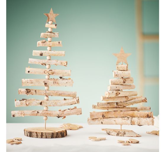 VBS Holz-Rundstäbe, 30 cm