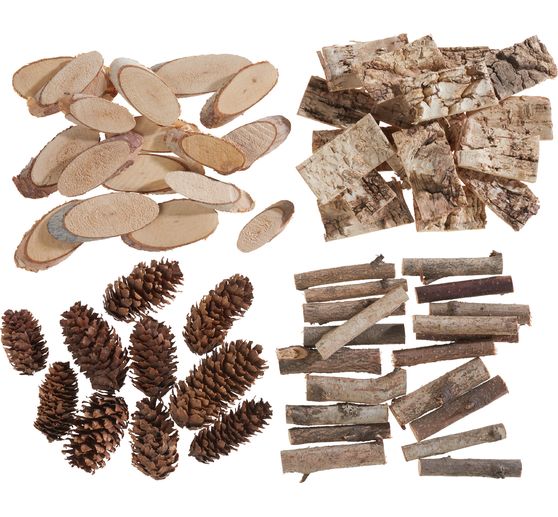 VBS Naturdeko "Waldteile"