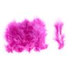 Marabou feathers, about 15 pieces Lilac