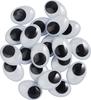 VBS Wackelaugen zum Aufkleben "Oval", 20 mm, 20 Stück