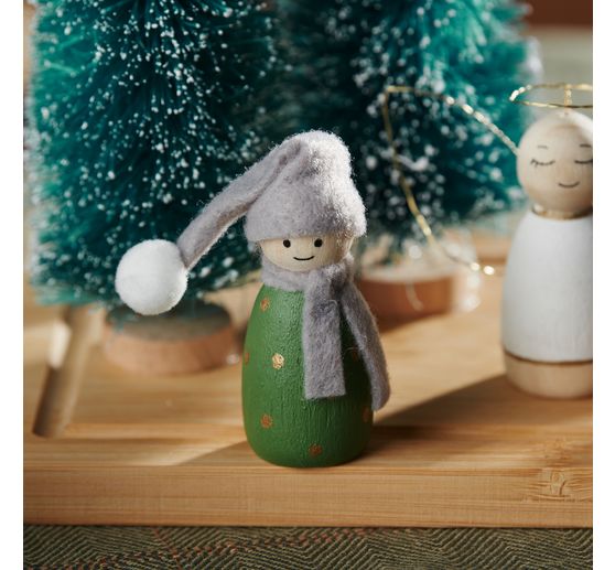Holzfigur "Kegel"