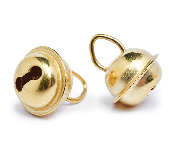Schellen, 9 mm, Goldfarben