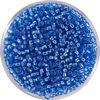 Miyuki Rocailles silverlined light safir