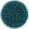 Miyuki Rocailles silverlined zircon