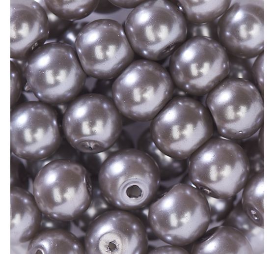 Glaswachsperlen, Ø 6 mm, 55 Stück