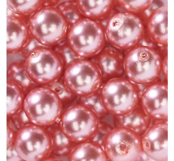 Glaswachsperlen, Ø 6 mm, 55 Stück