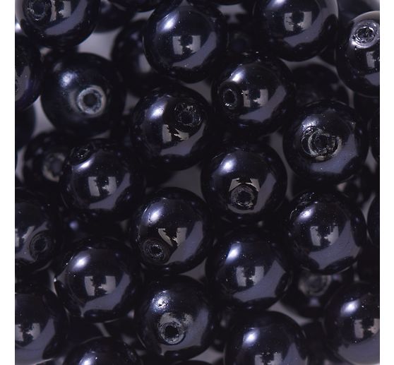 Glaswachsperlen, Ø 6 mm, 55 Stück