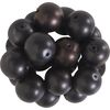 Glaswachsperlen, Ø 10 mm, 20 Stück Schwarz