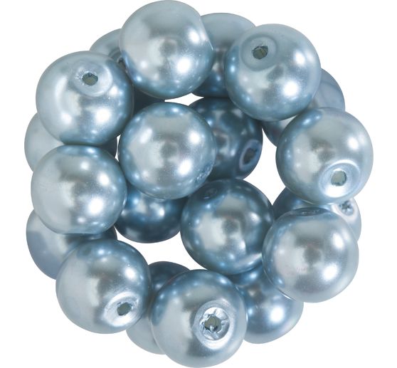 Glaswachsperlen, Ø 10 mm, 20 Stück