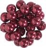 Glass wax beads, Ø 8mm, 25pcs, golden yellow (light orange)