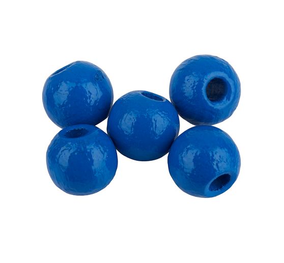 Wooden beads, Ø 6mm, approx. 125 pieces