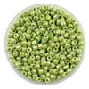 Rocailles "Nacre" Green