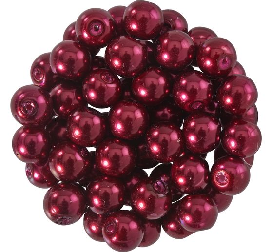 Glaswachsperlen, Ø 6 mm, 55 Stück