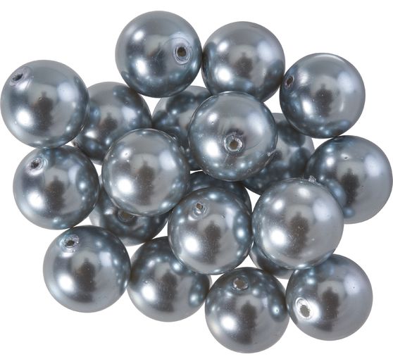 Glaswachsperlen, Ø 10 mm, 20 Stück