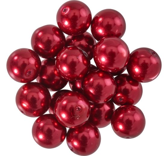 Glaswachsperlen, Ø 10 mm, 20 Stück