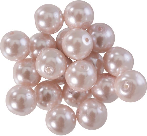 Glaswachsperlen, Ø 10 mm, 20 Stück
