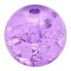 Glitzerperlen, Ø 8 mm, 20 Stück Lila