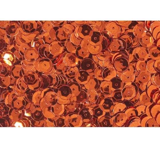 Pailletten gewölbt, Metallic