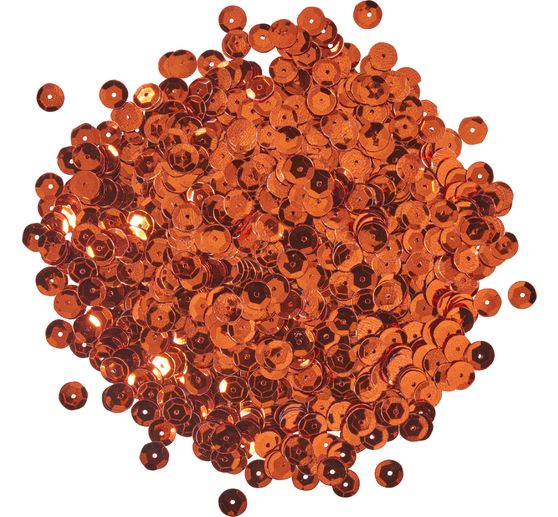 Pailletten gewölbt, Metallic