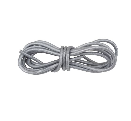Lederband rund, Ø 2 mm