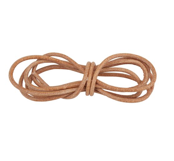 Lederband rund, Ø 2 mm