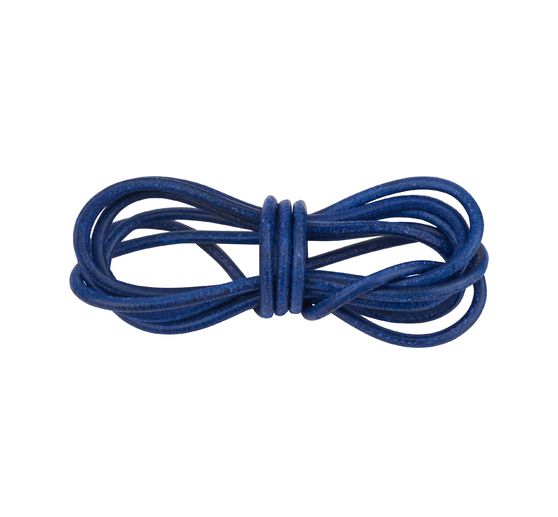 Lederband rund, Ø 2 mm