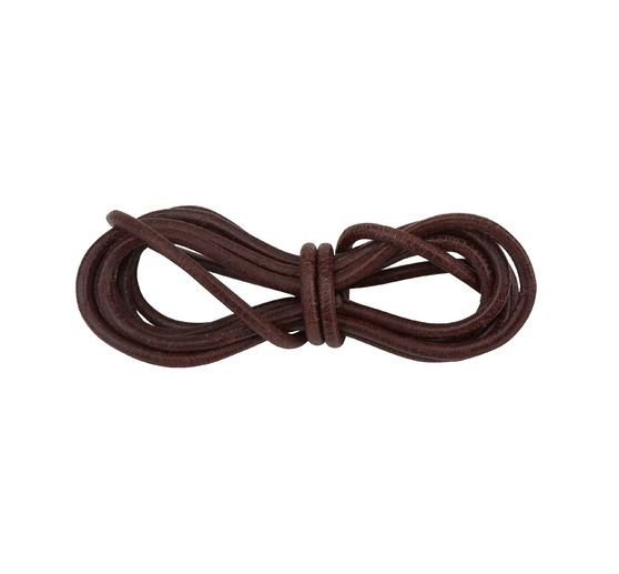 Lederband rund, Ø 2 mm