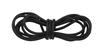 Leather strap round, Ø 1 mm