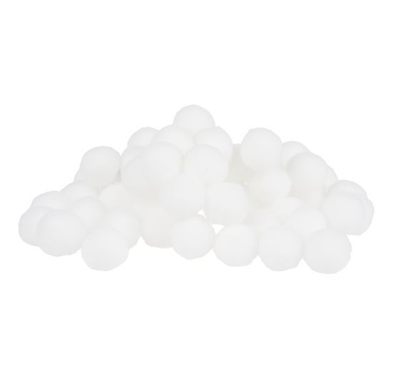 VBS Pompons, 15 mm, 60 Stück
