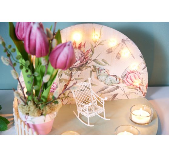 Mini rocking chair, white