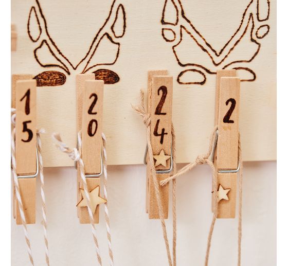VBS Wooden clips
