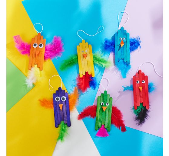 VBS Holzspatel & Rundst&auml;be "Mega-Set", 300 Teile