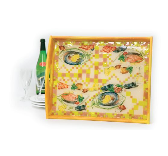 VBS Pine wood tray