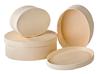 VBS Spanschachteln "Oval", 3er-Set