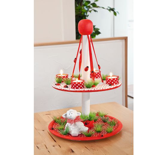 VBS Tealight holders with decorative plate