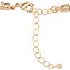Locking set with Regulation chain, Ø 4mm Gold coloured