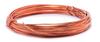Copper wire, tarnish proof, 0.8 mm