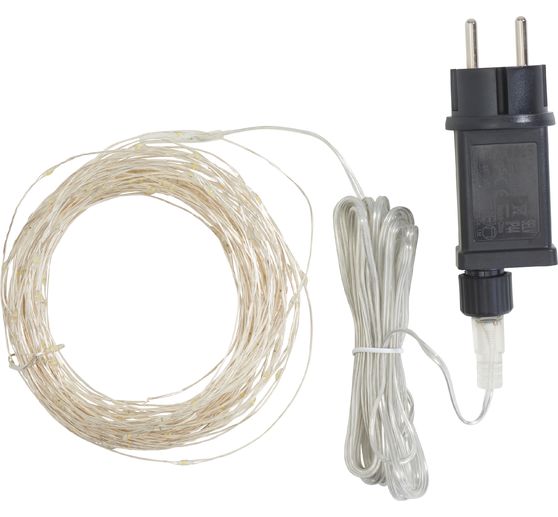 VBS Micro LED chain of lights with transformer "200 LEDs"
