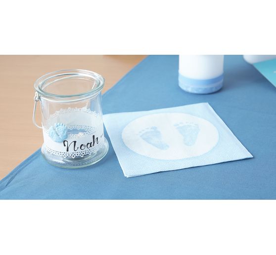 VBS Glass lantern with metal bracket