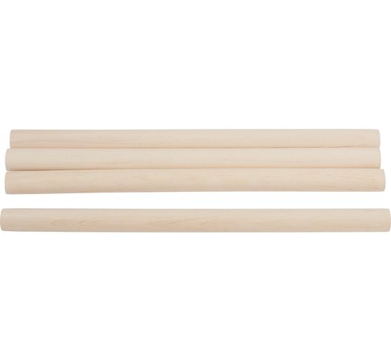 VBS Holz-Rundstäbe, 30 cm